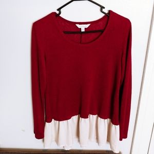 Long Sleeve Baby Doll Top